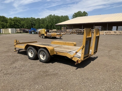 1993 Assembled 15’ Tandem Axle Equipment Trailer