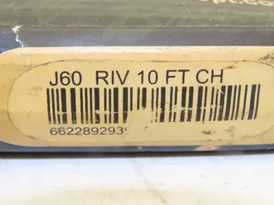 Browning J60 Riveted Roller Chain #60 Single Strand 3/4" Pitch 10'L  Lot of 2
