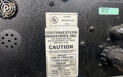 2012 SWI SOUTHWESTERN INDUSTRIES SPORT K3 Vertical Machining Centers | Mohawk Machinery (17)