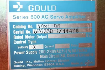USED GOULD A621-06