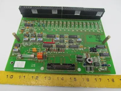 Analog STB-HL02 B I/O Input Output Circuit Board Card 40-Wire Screw Terminal