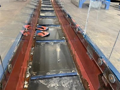 18" Wide Conveyor 19' Length, 2hp