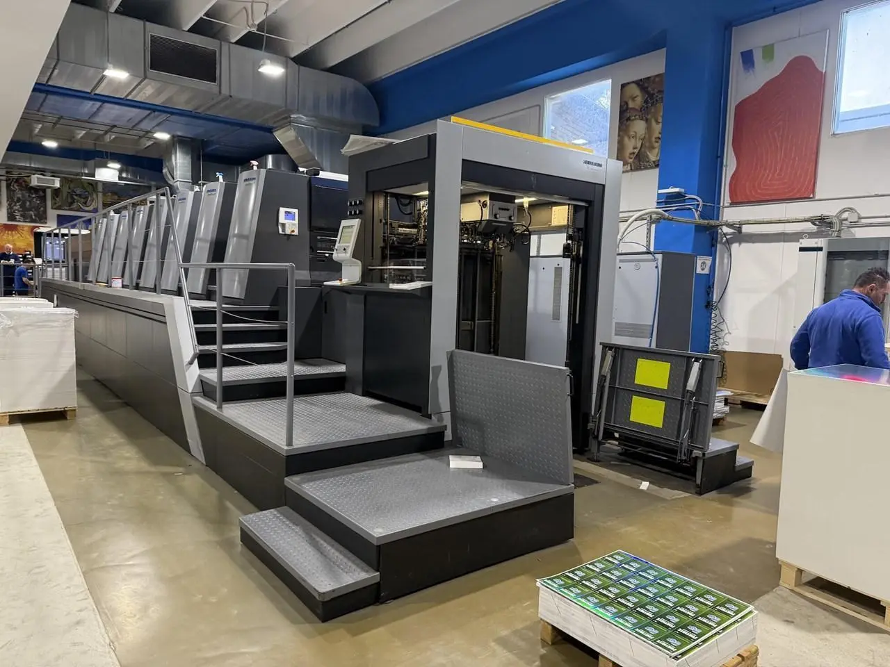 USED 2018 HEIDELBERG XL106-7L X3 UV/ IR