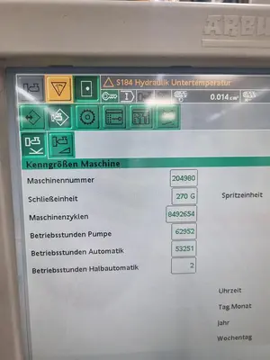 USED 2007 ARBURG ALLROUNDER 270-CSB-22-31