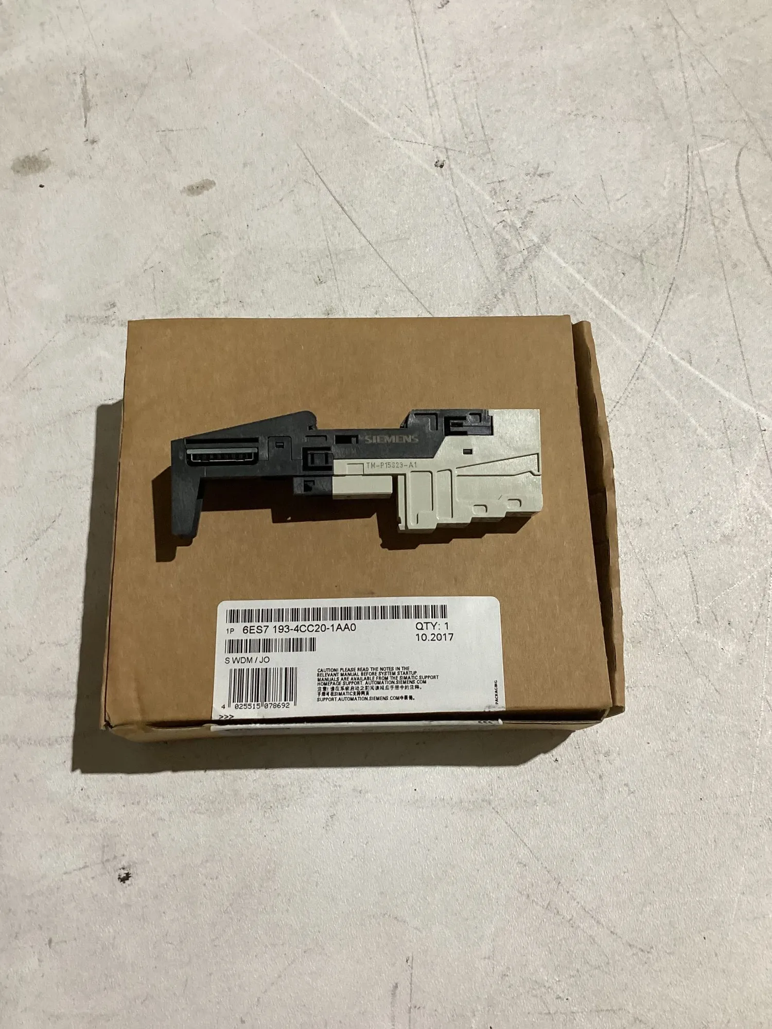 NEW 2017 SIEMENS 6ES7 193-4CC20-1AA0