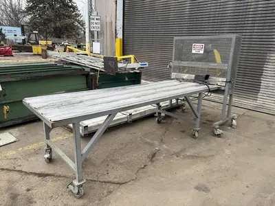 48" DIXIE MACHINE AIR OPERATED PANEL CROP SHEAR: YOBRO #24966