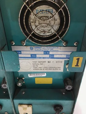 Crest Ultrasonic Genesis 4G-500-6 Generator 1PH 8.0A