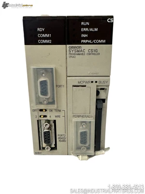 Used OMRON CS1G-CPU42-E PLC Processors Kentucky US | Industrial Parts R Us Inc. #1284558