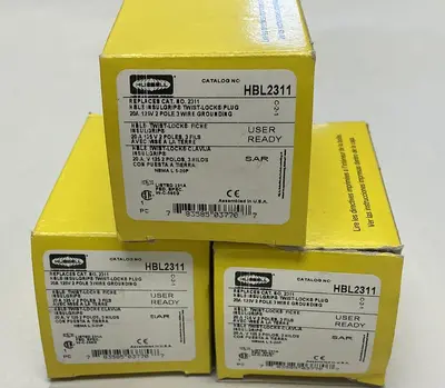 New | in-Stock HUBBELL HBL2311 Miscellaneous Equipment (Electrical & Power) | Surplus Asset Holdings #1196192