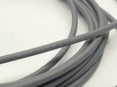 USED LUMBERG AUTOMATION CORDSET FEMALE M12 4-PIN 5M 600003093