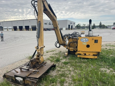 USED TIGER CUSTOM BUILT LOADER BOOM MOWER
