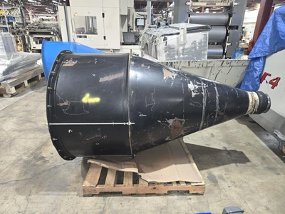 48" Diameter Body Cyclone With Stand, 8" Inlet