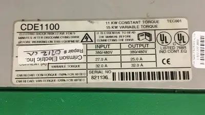USED Control Techniques CDE1100