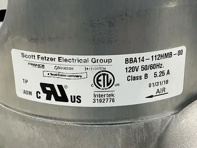 NEW NORTHLAND MOTOR TECHNOLOGIES BBA14-112HMB-00