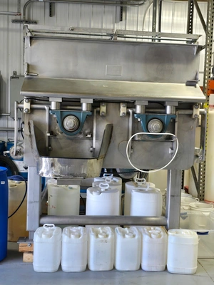 Used 64 cubic Stainless steel Dual Ribbon Blender SS Ribbon Blenders Missouri US | Elite Machine #1285085