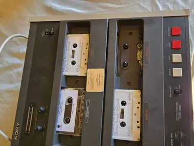 Sony CCP-1300 Monaural Audio Cassette Duplicator