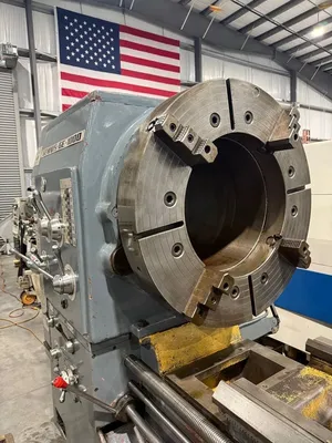 1988 GEMINIS GE-1000 Lathes, Hollow Spindle | N & R Machine Sales (11)