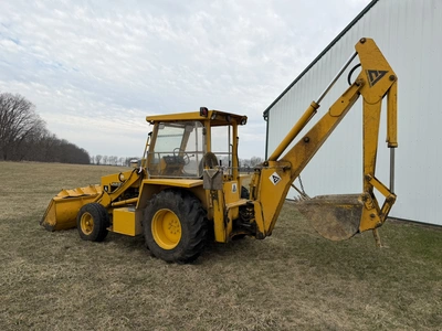 USED ALLIS CHALMERS 715 SERIES B BACKHOE
