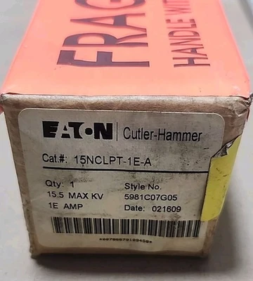 NEW Eaton 15NCLPT-1E-A