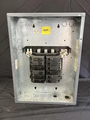 LOT OF VARIOUS ELECTRIC DISCONECTS AND PANAL BOXES
