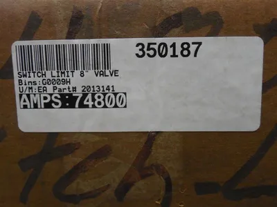 DeZurik 350187 / 2013141 8" Valve Limit Switch New NIB