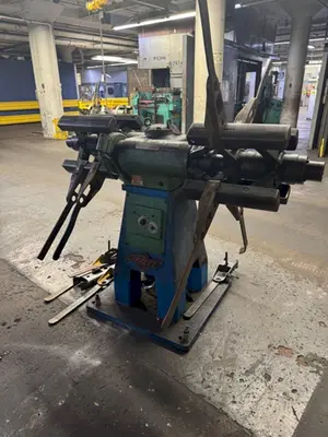 2,000 LBS X 12" LITTELL MODEL #20-12 DOUBLE END PULL OFF UNCOILER COIL REEL: STOCK #23712