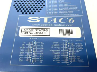 Used Applied Motion Products AC Advanced Microstep Drive, Enc. Input 5000-111 Servo Drives Michigan US | Maverick Industrial Sales #1400545
