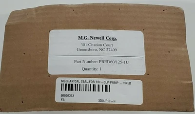 NEW TRI-CLOVER PRED60/125-1U