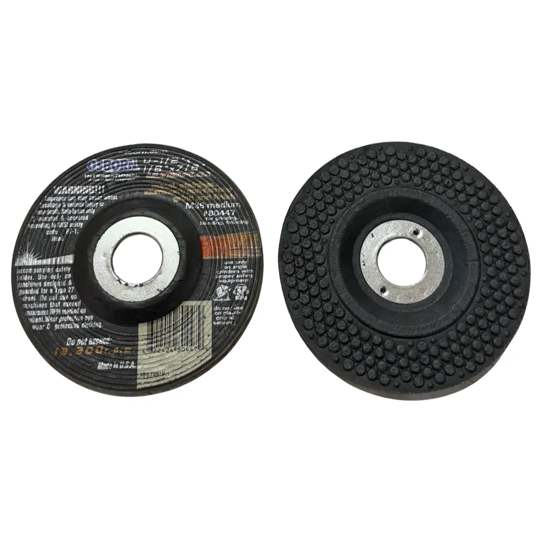 Osborn 4-1/2" x 1/8" x 7/8" Metal Stainless Grinding Wheel 25pk USA
