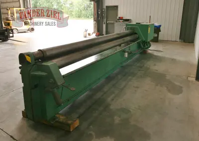 Used MONTGOMERY 14416H Plate Bending Rolls including Pinch Michigan US | Vander Ziel Machinery Sales #483022