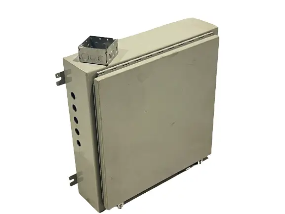 Hoffman A242406LP Industrial Control Panel Enclosure 24" x 24" x 6" Type 12,13 - Used