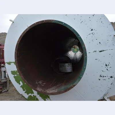 9ft Dia. x 25ft Tall Cyclone and 125HP Centrifugal Blower