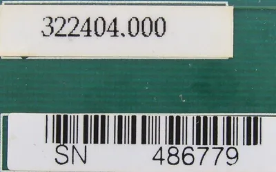 USED UNICO 322404 CIRCUIT BOARD 0079-ADMV C0383.J.07