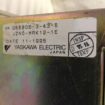 USED YASKAWA JZNC-MRK12-1E