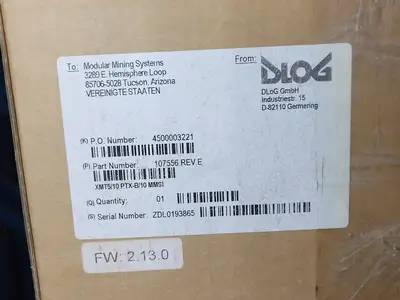 NEW 2015 MODULAR MINING XMT 5/10 PTX-B