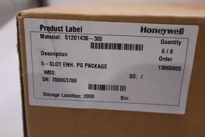 HONEYWELL 51201436-300 / 51201436300 POWER SUPPLY NEW IN BOX STOCK G367