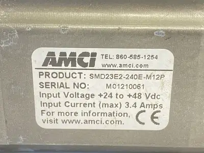 Used AMCI ETHERNET INTEGRATED STEPPER MOTOR 3.4A  24-48VDC Motors (misc) | Maverick Industrial Sales #1100469