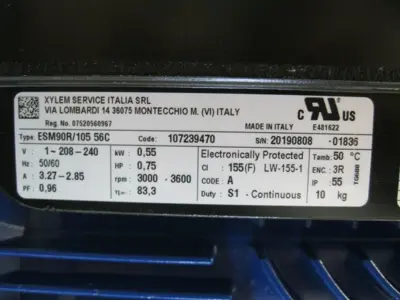 NEW Goulds 1SVE6GB3BM0