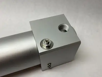 USED SMC HIGH-POWER CYLINDER, ROUND, 63MM BORE, 850MM STROKE