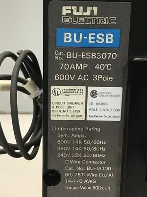 USED FUJI ELECTRIC BU-ESB3070