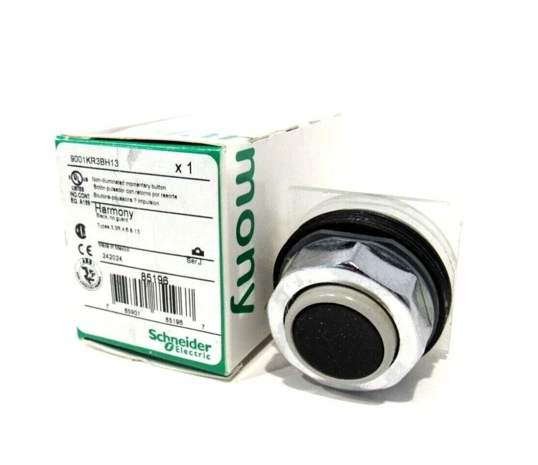 NEW SCHNEIDER ELECTRIC 9001KR3BH13 PUSHBUTTON SER.J