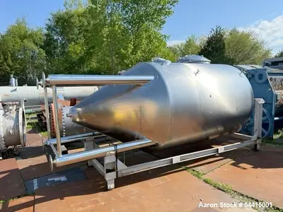 Used Glacier Tanks 40 BBL Stainless Steel Brew Tank / Fermenter – Jacketed Conical Fermentation Vessel