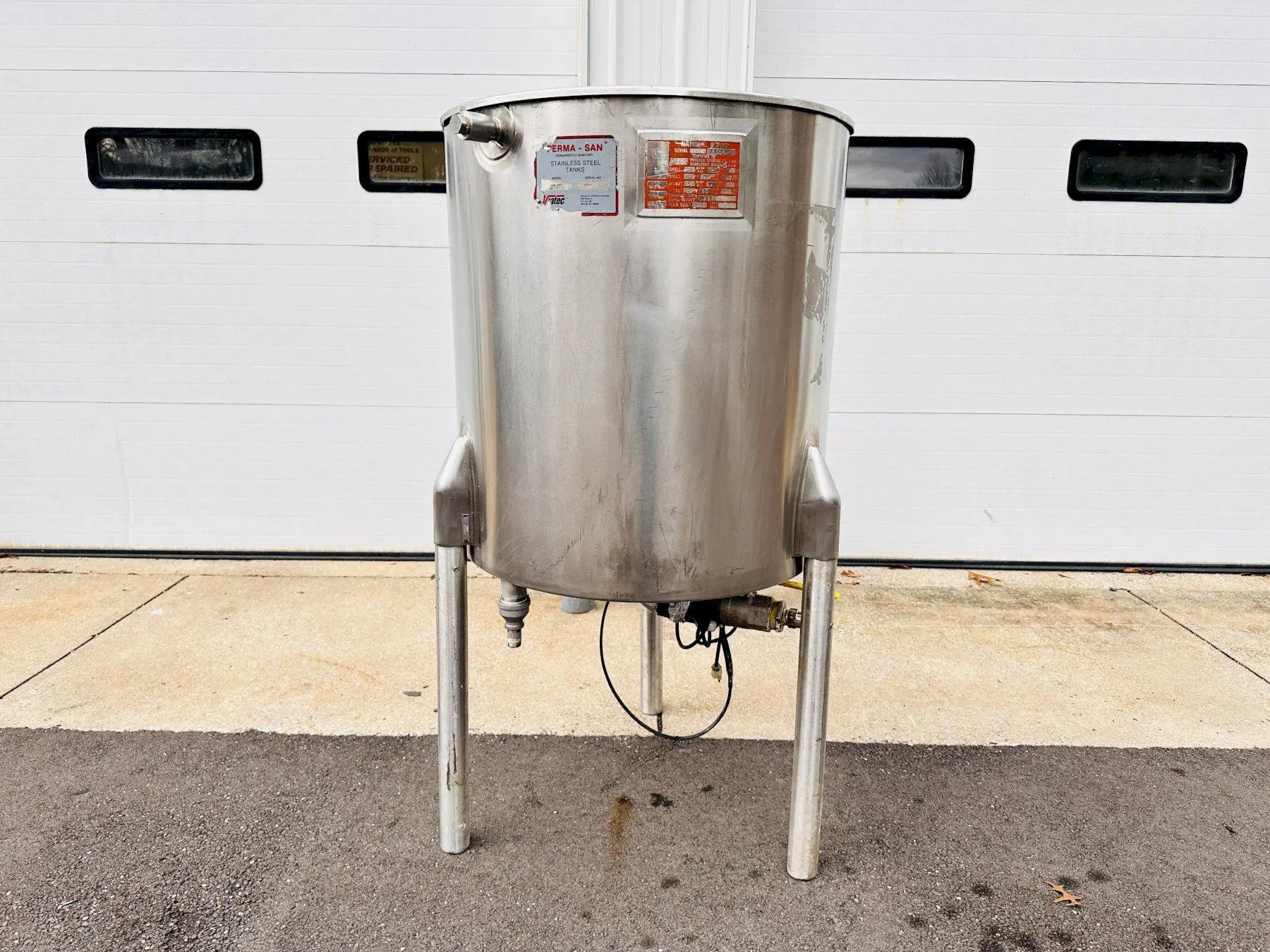 USED 1993 PERMA-SAN 60 GALLON JOVC