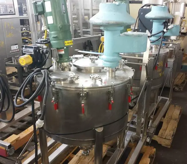 Tank, 55 Gallon, 316 Stainless Steel, 30" x 18", Agitated, FT/CB, Solvent, #S739052