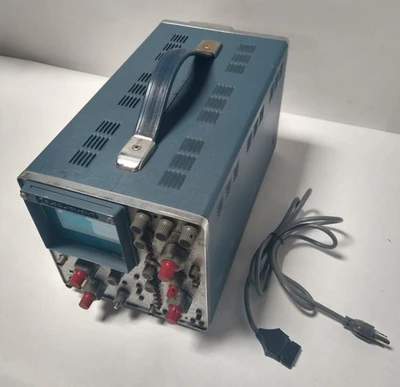 Telequipment D67 Dual Channel Oscilloscope 50MHz CRT Tektronix B072860