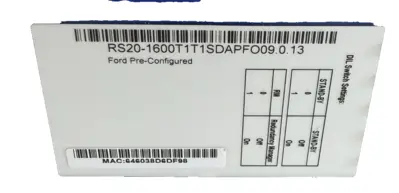 NEW HIRSCHMANN RS20 RAIL SWITCH RS20-1600T1TSDAPFO09.0.13