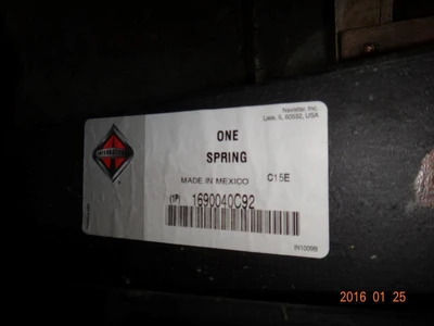 LEAF SPRING FOR INTERNATIONAL NAVISTAR 3900 SERIES