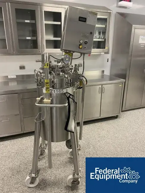 Used Allegheny Bradford 50 Liter Allegheny Bradford Reactor, S/S Reactors Ohio US | Federal Equipment Company 5 #141521