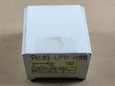 NEW GAUGETECH 83K-38SS