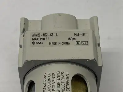 AFM20-N02-CZ-A | SMC  Pneumatic Mist Separator 1/4" NPT - Used